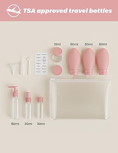 MIDINGCHAI Contenitori Viaggio Liquidi, Boccette