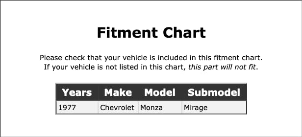 Miniatura 2 de Spark Plug Wire Set Compatible with Chevrolet Monza Mirage 42 VIN 1977 PC-103939