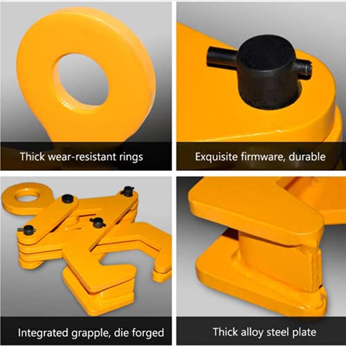 Pinces de levage pour plaques d'acier et lève-tonneau robuste