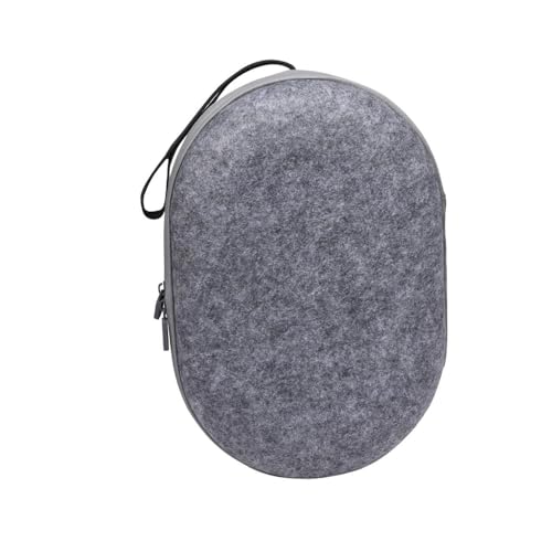 BeisDirect Étui de transport pour casque et manettes Meta Quest3 VR, sac de protection rigide en EVA compatible avec les accessoires Meta Quest3 VR, gris, 34*16*20 cm, Étui de transport de voyage – vue 6