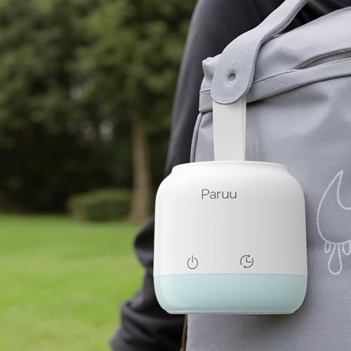 Paruu Portable Bottle Warmer For Travel, Fast Heating Double Leak-Proof Baby Bottle Warmer For Breastfeeding And Formula, 4 Adapters For Dr. Brown, Medela, Tommee Tippee, Comotomo thumb #1