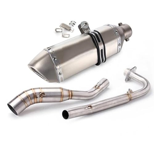 Tube d'échappement pour Kawasaki Z125 Pro, liaison inox de 51mm durable