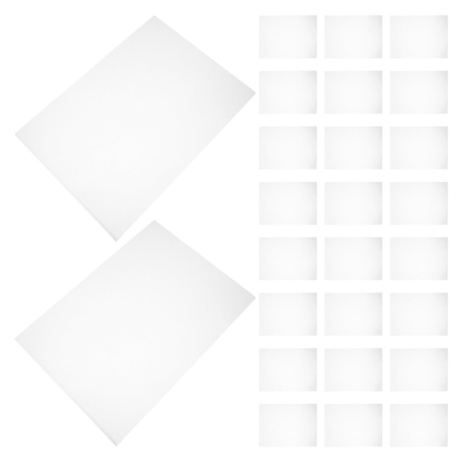 GALPADA 50 Pezzi Cartella Trasparente in Plastica A4 Forma, Design Robusto e Sottile, Custodia per Documenti per Scuola e Riunioni, Resistente e Leggera