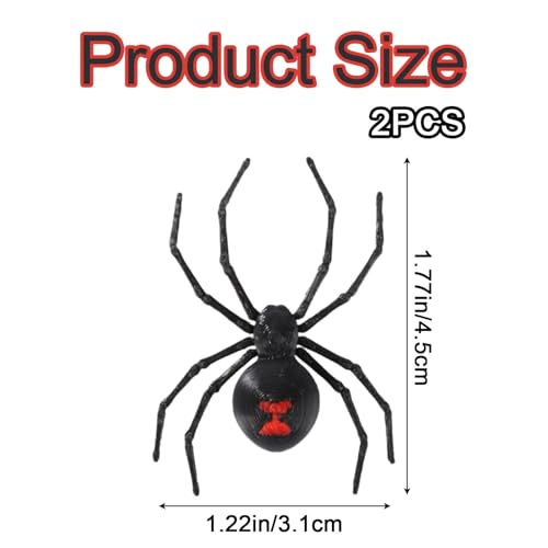 Imanes decorativos 3D de araña para refrigerador pack 2 miniatura 2