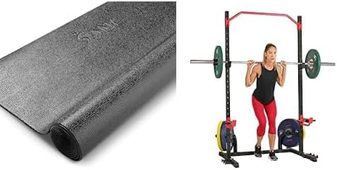 Sunny Health & Fitness Sunny Health & Fitness SF-XF9931 Power Cage – Sturdy Design & Treadmill Mat Included