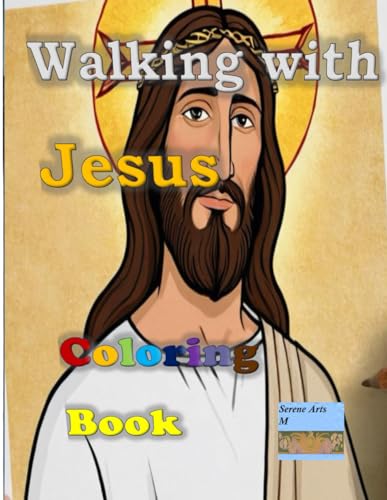 Walking with Jesus Coloring Book