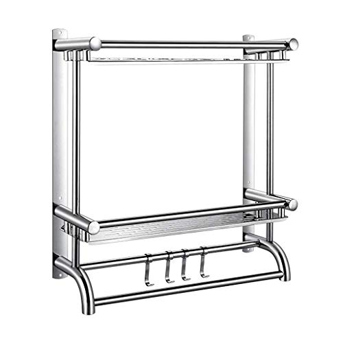 Porte-serviettes SUS 304 en acier inoxydable durable de 80cm - 2