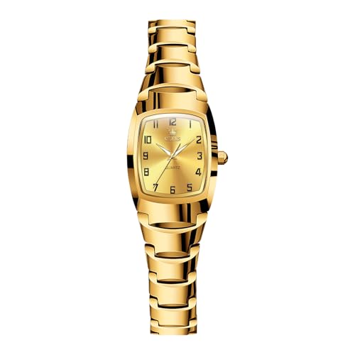 Image of OLEVS Watch Women Luxury Stainless Steel Small Wrist Dress Waterproof Analog