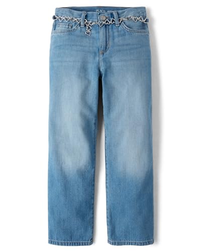 Image of The Children's Place Girls' Wide Leg Jeans