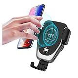 Wireless Car Charger,Lewoer 10W Fast Wireless Charger Car Mount Air Vent Gravity Design Phone Holder Compatible iPhone X/XS/XR Galaxy S9/S9+ All Qi Devices