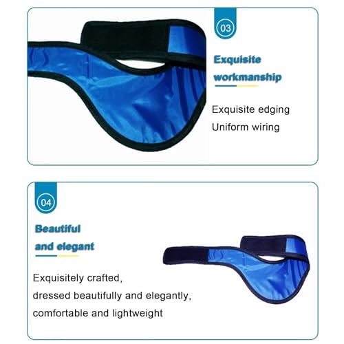 Lead Apron Colar de proteção contra radiação da tireoide de raios X, colar protetor leve, escudo da