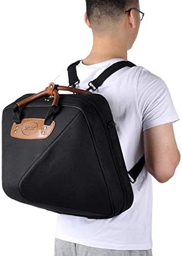 Arcity French Horn Case Bag Backpack Gig Adjustable Strap Portable Detachable Waterproof Shockproof Padding High Density New