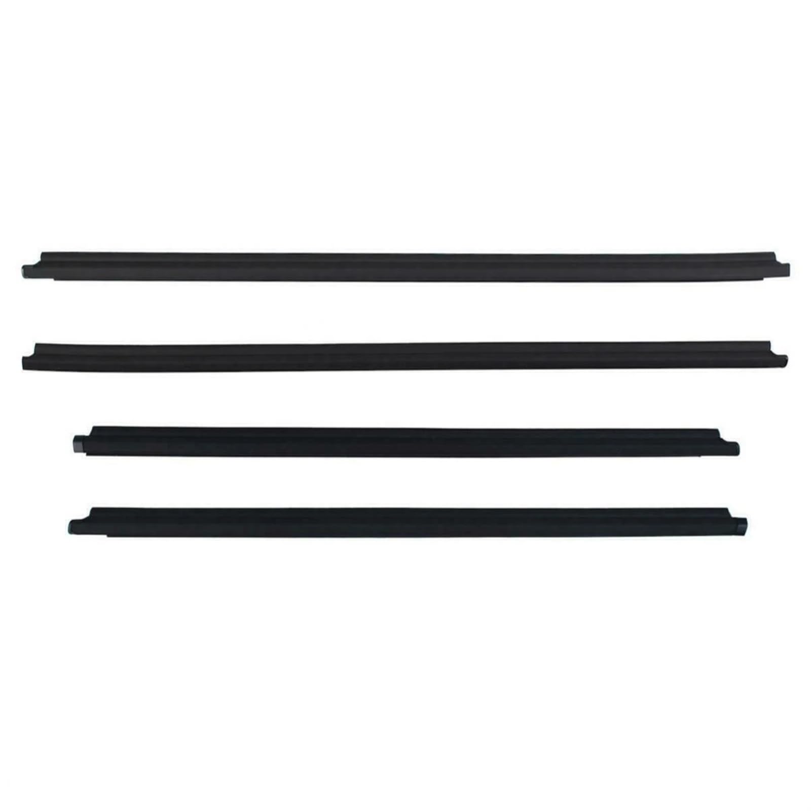 Iukmrt One Color For Toyota For Fortuner 2004-2015 Car Side Door Window Weatherstrip Waterproof Pressure Weather Strip Car Door Seal Protector