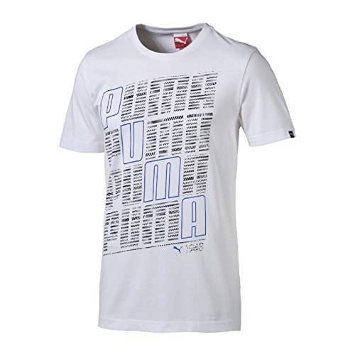 PUMA Shirt Wording Tee Maglietta Uomo