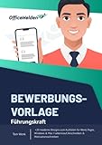 Bewerbungsvorlage Führungskraft I +20 moderne Designs zum Ausfüllen für Word, Pages, Windows & Mac I Lebenslauf, Anschreiben & Motivationsschreiben