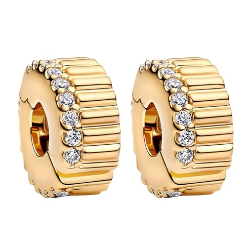 YUMINN Gold Charm 925 Sterling Silver Charms for Bracelets and Necklaces