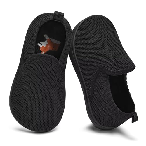 WateLves Wide Toddler Barefoot Shoes Little Boys Girls Slip On Shoes Quick Dry Lightweight Breathable Walking Shoes
