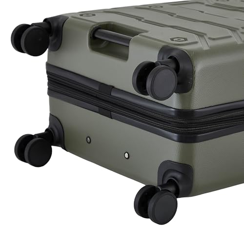 Image of Wrangler ATG Trailway Expandable Hardside Luggage, Winter Moss, 22 inch Carry-On
