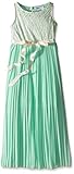 Emerald Sundae Girls' Pleated Maxi Dress