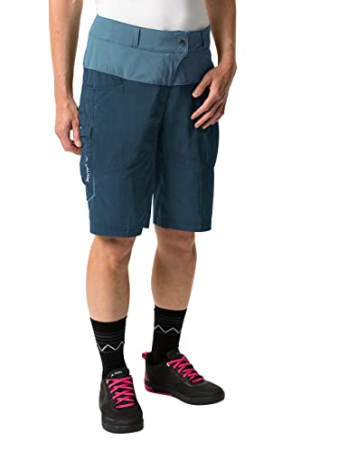 VAUDE Radhose Qimsa Shorts Damen, atmungsaktiv, Dark Sea Uni, 44 – Ansicht 3