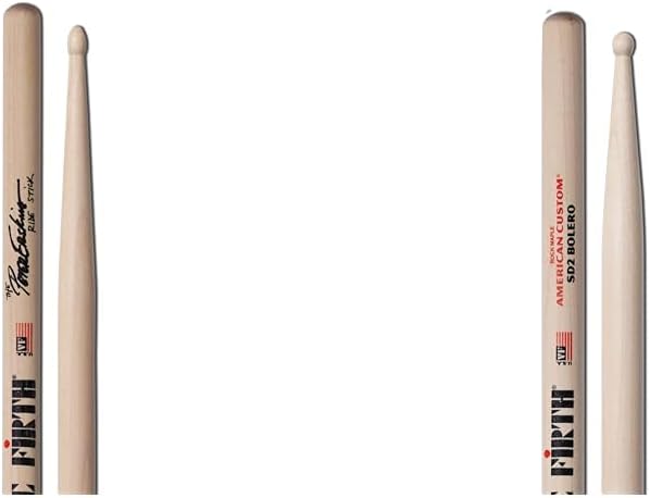 Vic Firth Signature Peter Erskine Ride Stick & American Custom SD2 Bolero Drum Sticks Bundle