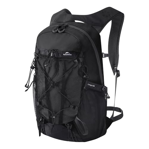 Sac à dos de randonnée imperméable Naturehike 18L avec protection pluie pour le cyclisme