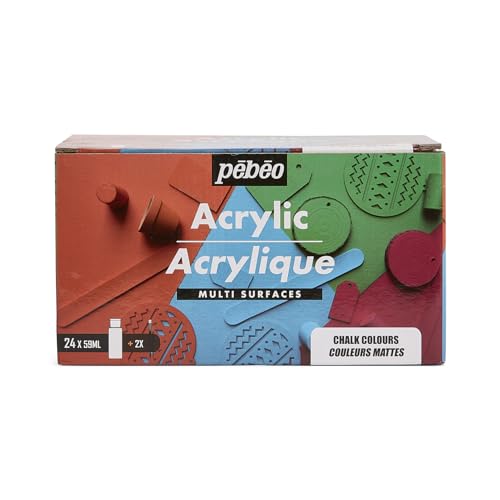 PEBEO Pébéo-Multi-Surface Acrylics, See in Description