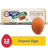 Eggland's Best, Large Organic Brown Eggs, 12 count (Pack of 1)