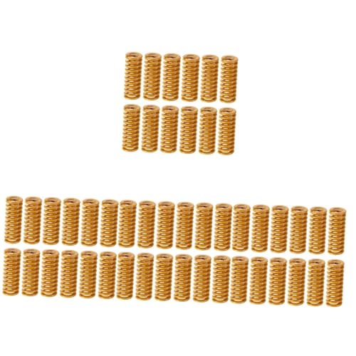 JECOMPRIS 48pcs Printer Spring Steel Leveling Spring for Heated Bed Printer Accessories Replacement