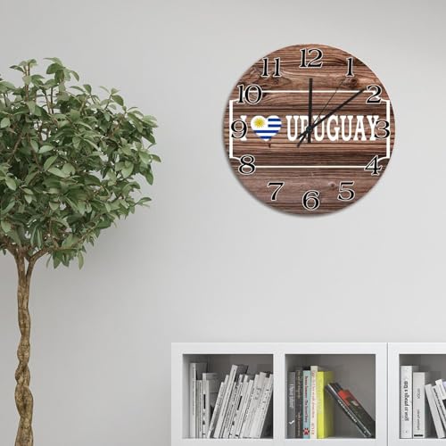 Horloge drapeau Uruguay cadeau idéal pour ami étranger - 5