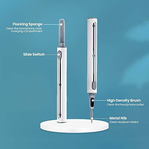 Ahero Cleaning Pen For Airpods,Earbuds Cleaner For Cleanging Earphones And Charging Case(White) #TOP6
