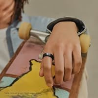 Samsung Galaxy Ring, Smart Ring mit Titan-Gehäuse, Samsung Health mit AI, Schlaftracker, Fitness Tracker, Größe 6 (US), Titanium Silver – Ansicht 9
