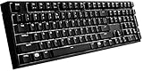 Cooler Master MasterKeys Pro L White LED Mechanical Gaming Keyboard, Cherry MX Brown, Full Size (Large)