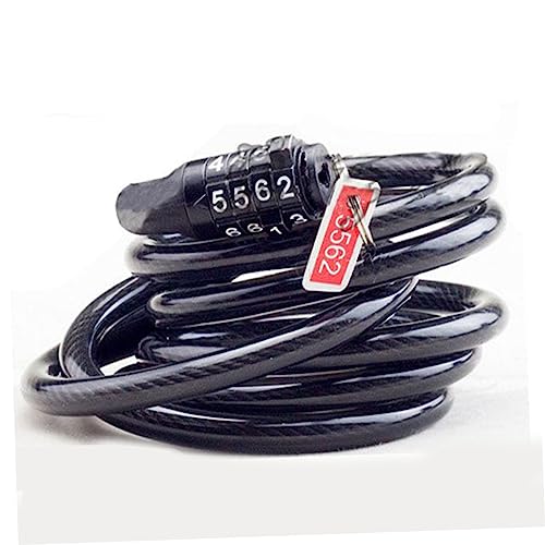 CLISPEED 3Pcs 4 Heavy Duty Lucchetto per Bici