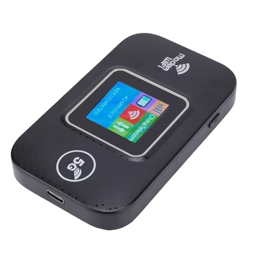 Image of TOPINCN 5G LTE Mobile Hotspot Router 300Mbps 4G LTE Portable Travel WiFi 5G Wireless Router Connects Up to 12 Devices with WPA WPA2 Security for Smartphones Laptops and Smart TVs