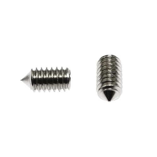 Miniatura 3 de Maxmoral - Juego de 20 tornillos de acero inoxidable #8-32 x 516 pulgadas para manija de puerta, baño