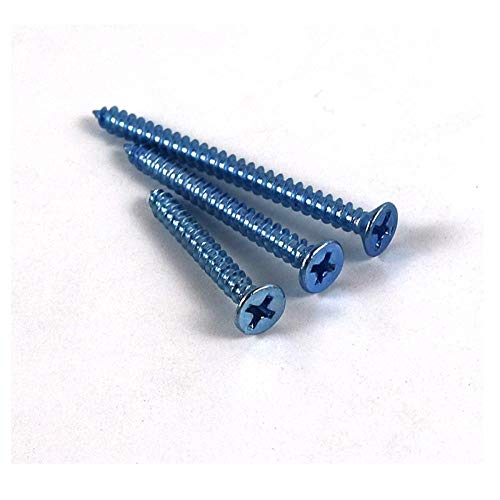 Viti per legno a testa svasata a croce zincata temprata viti autofilettanti Allungate viti a piatta con scatola interruttore-m4 x 35mm200