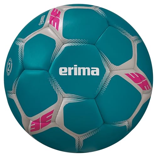 Ballon de handball Erima Flash Duro 7202503 turquoise gris T1