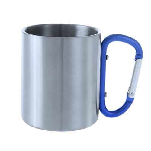 Tazza Da Campeggio Con Moschettone - Acciaio Inox 250ml, Ideale Per Trekking E Outdoor - Foto 5