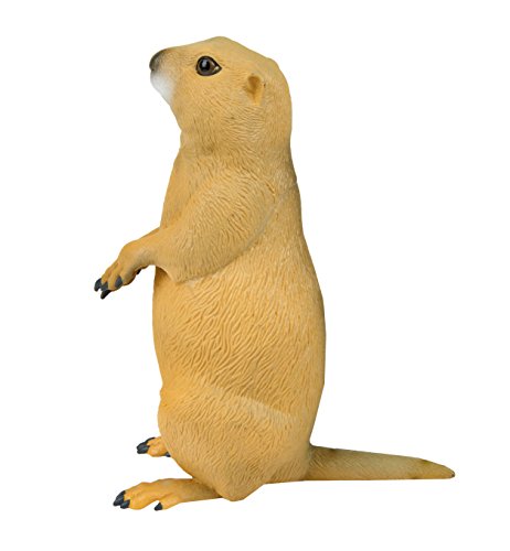 Perro de las praderas Safari Ltd miniatura animal para educación 3
