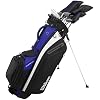 Wilson PlayerFitTM Complete Golf Set with Carry Bag - Men's Steel Golf Clubs