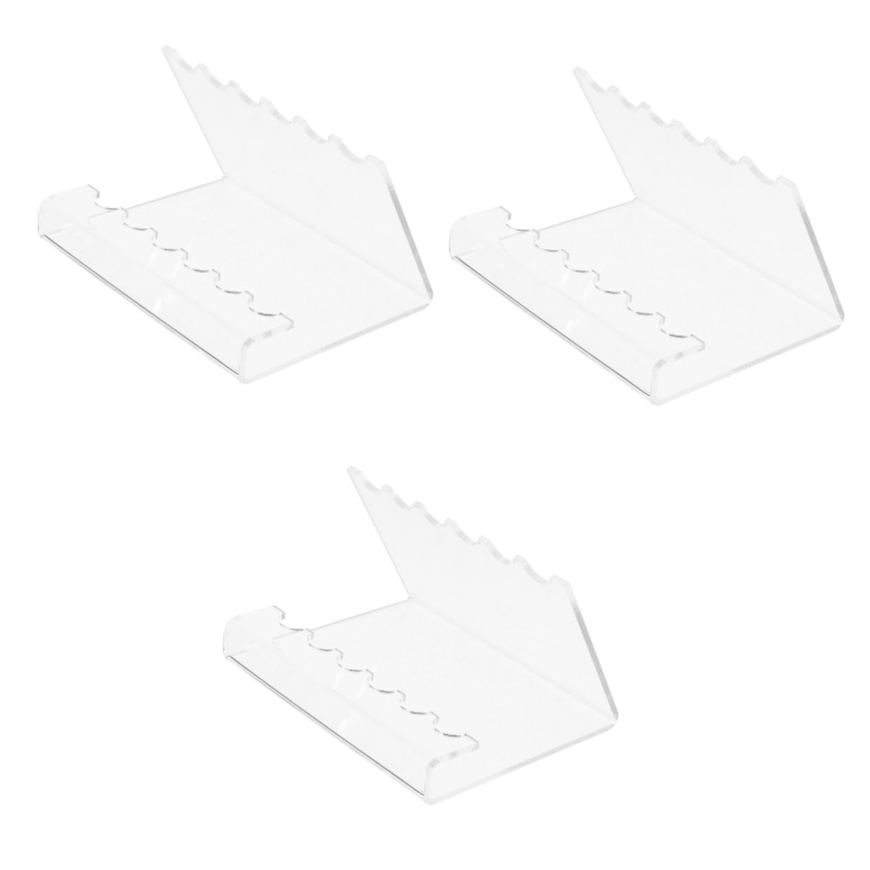 Organisateur multifonctionnel acrylique Lurrose transparent pour crayons maquillage bureau