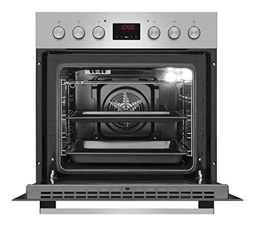 Einbauherd-Set Amica ACHE 9335 E mit Glaskeramik-Kochfeld und Backofen