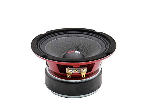 DS18 PRO-X5M Loudspeaker - 5.25", Midrange, Red Steel Basket, 300W Max, 150W RMS