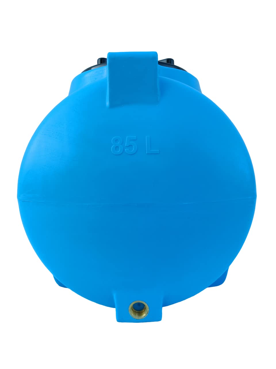 Varile 85L Trinkwassertank | BPA-Frei | integriertes 3/4" Messinggewinde | Made in EU | Lebensmittelgeeignet | Horizontal