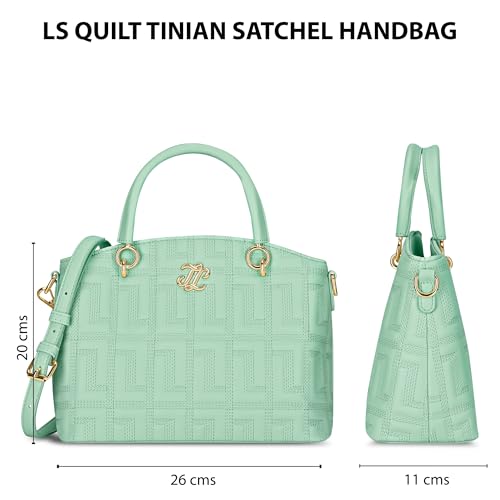 Image of Lavie Signature Women's Quilt Tinian Satchel Handbag | Satchel Bag For Work | Ladies Purse | Stylish Shoulder Bag | Gift For Women