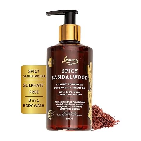 L'amour Natural Luxury Sandalwood Wash Cover