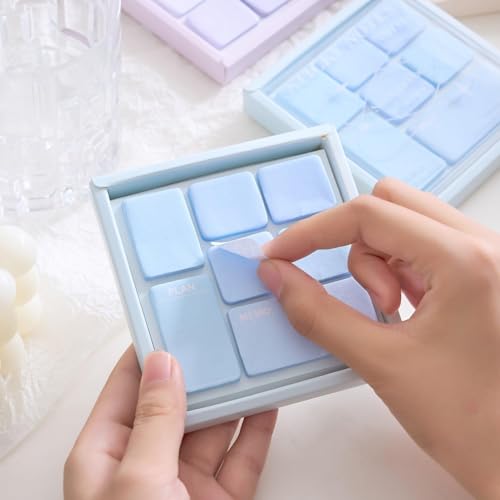 Image of 210 Sheets Colorful Sticky Notes | Mini Pastel Tabs | Self-Adhesive Memo Pads for Notes-4 Size, Reminders, Planners, Study, Office & Creative Journaling, Reminders, and Creative Ideas (Multi Color)