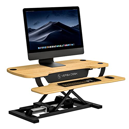 Snapklik.com : VERSADESK Electric Standing Desk Converter, 36 Inch ...