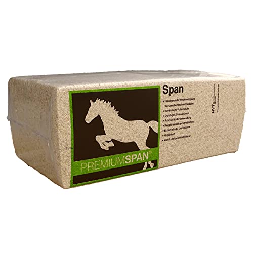 PREMIUMSPAN Profi Hobelspäne Kleintierstreu Weichholz Pferde Einstreu 20kg – Ansicht 3